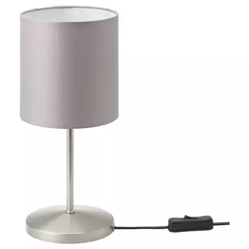 Настольная лампа, серый, 30 см, INGARED IKEA