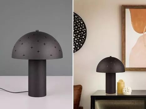 Настольная лампа SETA металл черный Reality Leuchten