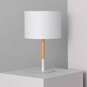 Настольная лампа Силинда белая LEDKIA, белый