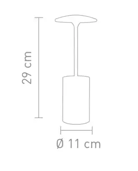 Настольная лампа SOMPEX, серебряный