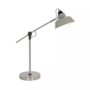 Настольная лампа Steinhauer Nov 1-лампочка зеленый матовый/белый 18x40см