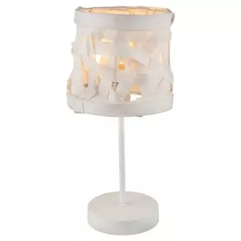 Настольная лампа, текстильный абажур, серый, H 35 см Globo Lighting