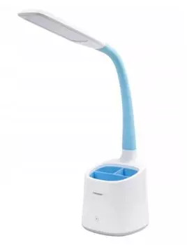 Настольная лампа Tiross 60 Smd Led Бело-Синяя