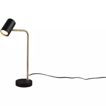 Настольная лампа TRIO Leuchten «Marley», для ламп 1 x GU10, поворотный точечный светильник, цвет messingfarben