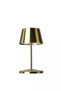 Настольная лампа Villeroy & Boch Seoul 2.0 gold LED с аккумулятором и зарядной станцией, золото