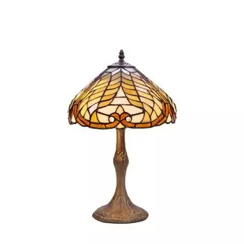 Настольная лампа Viro Dal янтарный цинк 60 Вт 30 x 50 x 30 см, желтый