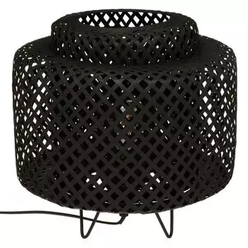 Настольная лампа в стиле бохо LIBY, бамбук, 25 см Atmosphera