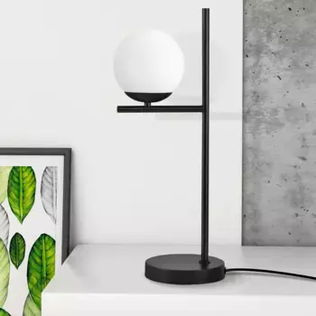 Настольная лампа ZMH, черный