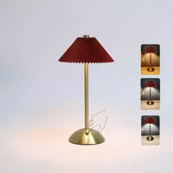 Настольная лампа Zodight, красный