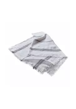 Настольная скатерть Ballina белый/черный Loberon, размер: ширина 50см, высота 150см.