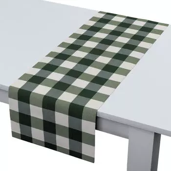 Настольная скатерть quadro Dekoria, зеленый