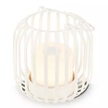 Настольная светодиодная лампа на аккумуляторе, бело-золотой, 1xLED/2Вт Briloner