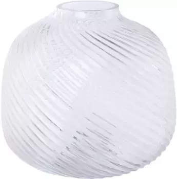 Настольная ваза для дома "Marenne", (1 шт.), стекло, с красивым вырезом Home affaire 20 см, 22,5 см, цвет transparent