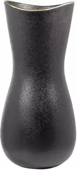 Настольная ваза Fink "Опера", (1 штука), ручная роспись позолоченным краем 26,00 см, 17,00 см, черный