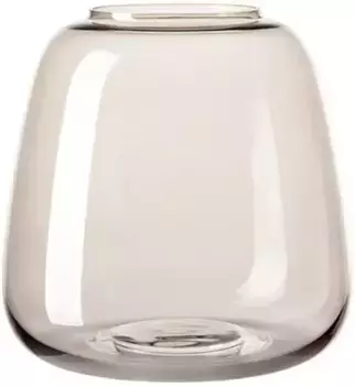 Настольная ваза Fink "Sunday", (1 шт.), выдувная 19,00 см, 18,00 см, серый