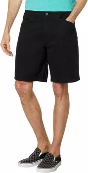 Настольные прогулочные шорты 20 дюймов Quiksilver, черный