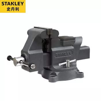 Настольные тиски STANLEY, вращающиеся настольные тиски, импортные чугунные настольные тиски, прочный зажимной инструмент G-типа 83-068-2-23C на складе