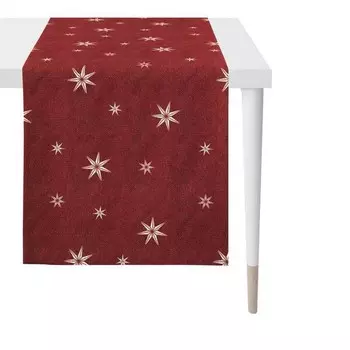 Настольный бегун Apelt X-Mas Glam Typ A, 46x5x135 см цвет rot/gold