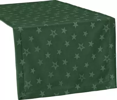 Настольный бегун Erwin Mller 106772, 40x1x130 см, темно-зеленый