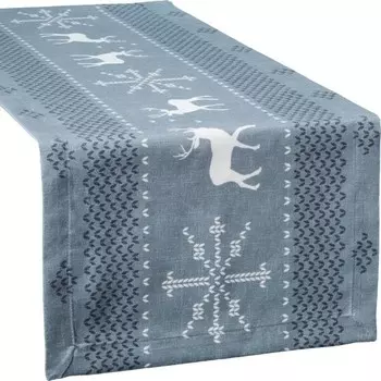 Настольный бегун Erwin Mller 208797, 40x1x170 см, серый