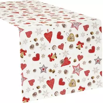 Настольный бегун Erwin Mller, 40x1x170 см цвет herzen