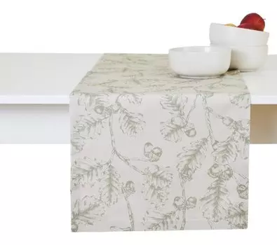 Настольный бегун home & you Listos, 35x1x180 см цвет mittleres beige