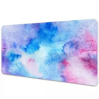 Настольный коврик абстрактные облака Tulup, синий