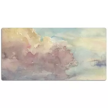 Настольный коврик Tulup Bewlkter Himmel, 100x50x1 см, синий