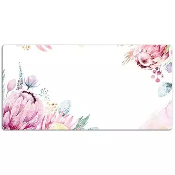 Настольный коврик Tulup Blumenrahmen, 100x50x1 см, зеленый