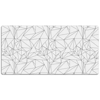 Настольный коврик Tulup Einfache Dreiecke, 100x50x1 см, розовый