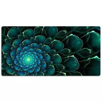Настольный коврик Tulup Grne Blume, 90x45x1 см, зеленый