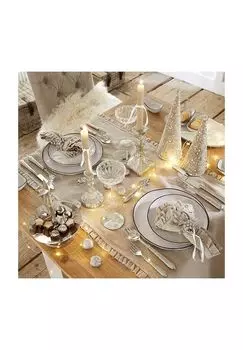 Настольный набор из 12 Эрдре серебра Loberon, серебро