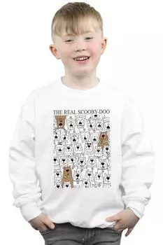 Настоящая толстовка Scooby Doo, белый