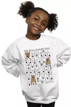 Настоящая толстовка Scooby Doo, белый