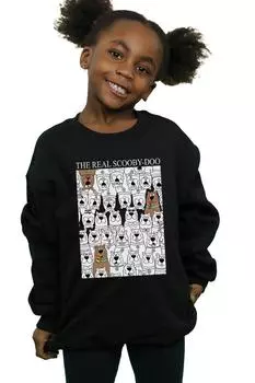 Настоящая толстовка Scooby Doo, черный