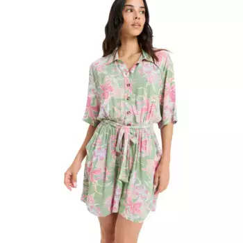 Настоящее вчера Женское платье Roxy, зеленый