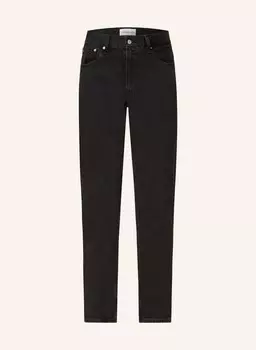 Настоящие джинсы прямого кроя. Calvin Klein Jeans, черный