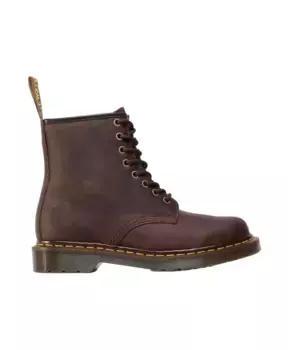 Настоящие туфли из состаренной кожи Dr. Martens, коричневый