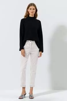 Настоящий прямой деним. LUISA CERANO, цвет chalk