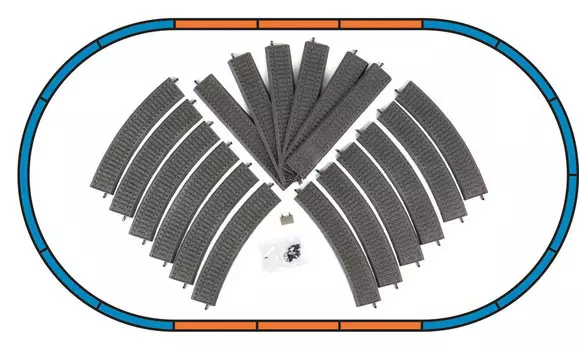 Насыпь для пути A H0 - Piko A-Gleis 55365