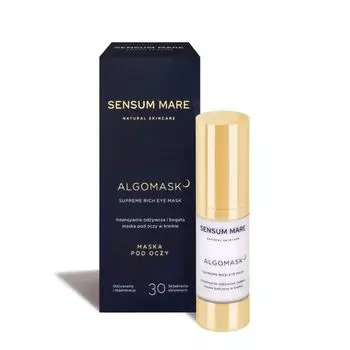 Насыщенная, питательная маска для глаз, 15 мл Sensum Mare Algomask