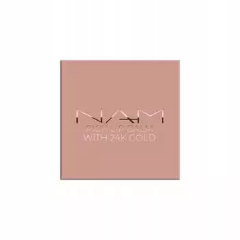 Насыщенный бальзам для губ NAM с 24-каратным золотом