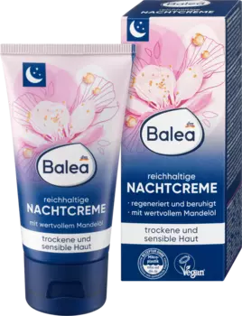 Насыщенный ночной крем 50мл Balea