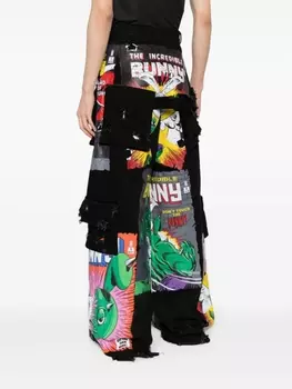 Natasha Zinko брюки карго, разноцветный