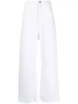 Natasha Zinko брюки с карманами, белый