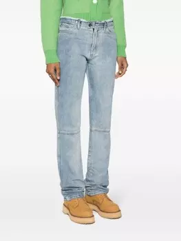 Natasha Zinko джинсы прямого кроя, синий