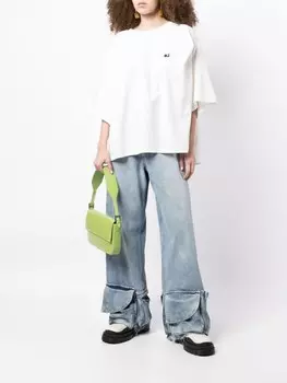 Natasha Zinko футболка с логотипом, белый