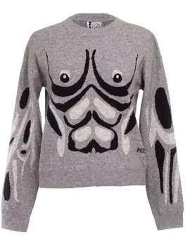 Natasha Zinko мускулистый прыгун, серый