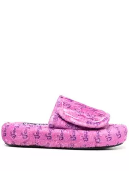 Natasha Zinko шлепанцы Too Sexy на липучках, розовый