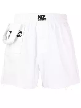 Natasha Zinko шорты Convertible Tote Camping, белый